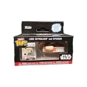Funko Pop! Star Wars Luke Skywalker and Speeder Bitty Pop! Ride